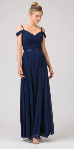 Eureka 7611 Cold-Shoulder Long A-Line Chiffon Dress(Cold Shoulder Long Formal Dress Mocha) -Dress Promotion Store 7611 eureka fashion navy blue 6f142fb3 8c79 487f 8532 57cc4993629e