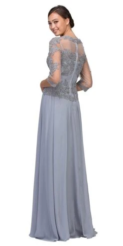 Eureka 7909 Appliqued Long Formal Dress Mid-Length Sleeves(Navy Blue Appliqued Long Formal Dress Mid Length Sleeves) 12 Eureka 7909 Appliqued Long Formal Dress Mid-Length Sleeves(Navy Blue Appliqued Long Formal Dress Mid Length Sleeves) -Dress Promotion Store 7909 eureka fashion silver back 9f4ec8de 47c5 41e2 88d0 a0ca124c32ec