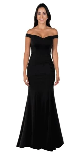 Edward Young 8160 Off-the-Shoulder Mermaid Long Dress(Poly Usa 8160 Off The Shoulder Mermaid Long Prom Dress) -Dress Promotion Store 8160 poly usa black 7c511897 f5f4 4fc1 9716 f6878d15e5aa