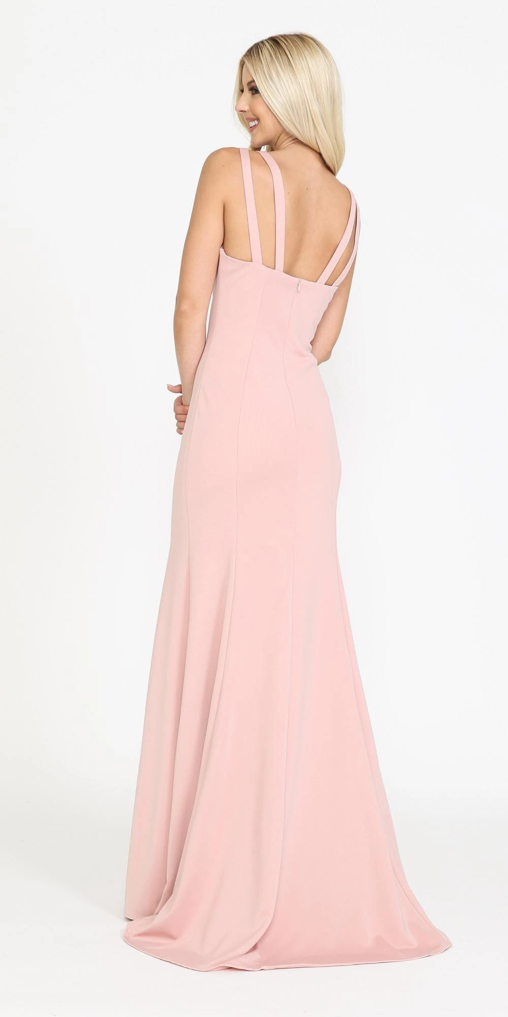 Poly USA | Ed Young 8392 Long Jersey Fitted Sexy Mermaid Dress V-Notch(Long Jersey Fitted Sexy Formal Mermaid Dress Red) 12 Poly USA | Ed Young 8392 Long Jersey Fitted Sexy Mermaid Dress V-Notch(Long Jersey Fitted Sexy Formal Mermaid Dress Red) - Image 11