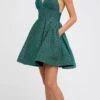CLEARANCE - Juliet 850 Short V-Neck A-Line Dress With Pockets (Size Small)(V Neck Navy Blue Homecoming Short Dress With Pockets) -Dress Promotion Store 850 juliet green 764e8886 eb71 414e b82e 7b634db4c10d