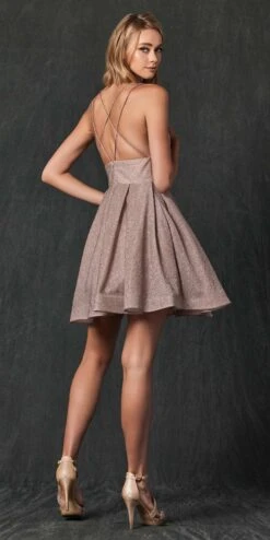 CLEARANCE - Juliet 850 Short V-Neck A-Line Dress With Pockets (Size XS)(Clearance Juliet 850 Short V Neck A Line Dress With Pockets Size Xs) 18 CLEARANCE - Juliet 850 Short V-Neck A-Line Dress With Pockets (Size XS)(Clearance Juliet 850 Short V Neck A Line Dress With Pockets Size Xs) -Dress Promotion Store 850 Blush Back ed878704 41e9 4f65 bb5a 1a685bca1715