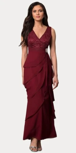 Sally Fashion 8729 V-Neck Long Dress Empire Lace Chiffon Include Lace Jacket(Dusty Rose V Neck Long Dress Empire Lace Chiffon Include Lace Jacket) 29 Sally Fashion 8729 V-Neck Long Dress Empire Lace Chiffon Include Lace Jacket(Dusty Rose V Neck Long Dress Empire Lace Chiffon Include Lace Jacket) -Dress Promotion Store 8729 jj fashion burgundy no jacket2 f8c3017d 291f 469b 9327 9f06f39e3875