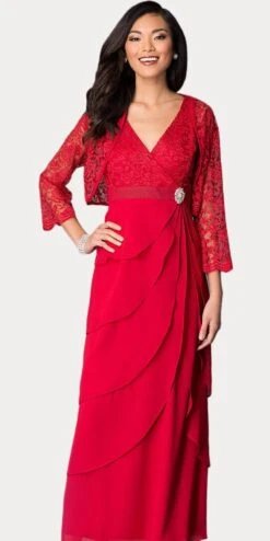 Sally Fashion 8729 V-Neck Long Dress Empire Lace Chiffon Include Lace Jacket(Dusty Rose V Neck Long Dress Empire Lace Chiffon Include Lace Jacket) 36 Sally Fashion 8729 V-Neck Long Dress Empire Lace Chiffon Include Lace Jacket(Dusty Rose V Neck Long Dress Empire Lace Chiffon Include Lace Jacket) -Dress Promotion Store 8729 jj fashion red da125afb 8240 4a2d bc1c 3e69e7153645