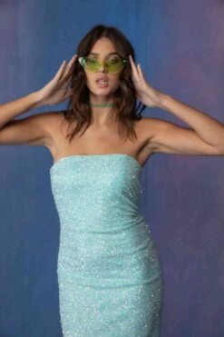 Eureka 9035 Strapless Fitted Sequin Gown Side Slit(Eureka 9035 Strapless Fitted Sequin Gown Side Slit) 12 Eureka 9035 Strapless Fitted Sequin Gown Side Slit(Eureka 9035 Strapless Fitted Sequin Gown Side Slit) -Dress Promotion Store 9035SeafoamMint 3