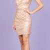 Eureka 9701 Fitted Shimmering Short Party Cocktail Dress(Rose Gold Fitted Shimmering Short Party Dress) -Dress Promotion Store 9701 eureka rose gold 1016f633 551f 457f b10f 6d74fa7919a3