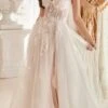 Andrea & Leo A1089W Penelope Blossom Bridal Gown With Overskirt(Andrea Leo A1089w Penelope Blossom Bridal Gown With Overskirt)