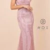 Nox Anabel A398 Embroidered Mermaid Fit And Flare Long Dress(Embroidered Fit And Flare Long Prom Dress Rose) -Dress Promotion Store A398 nox anabel rose 62010b74 b3e4 4331 9869 88d09f03bde9