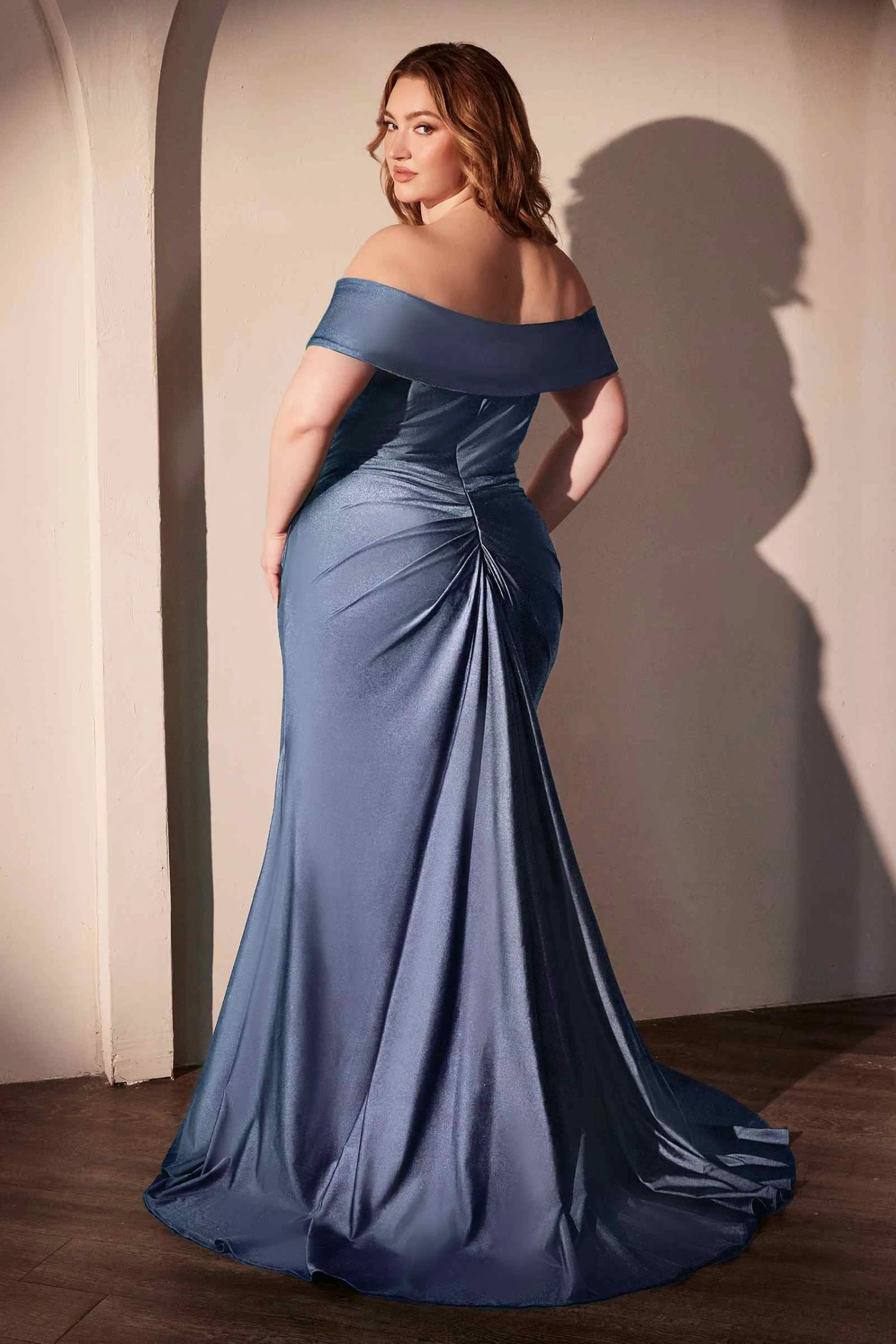 Ladivine CD790C Dress Off The Shoulder Stretch Spandex Curve Gown(Ladivine Cd790c Dress Off The Shoulder Stretch Spandex Curve Gown) 15 Ladivine CD790C Dress Off The Shoulder Stretch Spandex Curve Gown(Ladivine Cd790c Dress Off The Shoulder Stretch Spandex Curve Gown) - Image 13