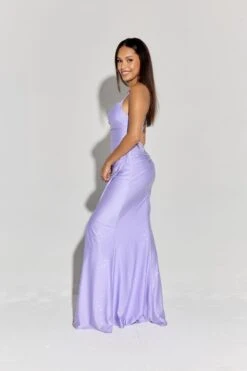 Eureka EK136 Long Glitter Jersey Gown Open Leg Slit(Eureka Ek136 Long Glitter Jersey Gown Open Leg Slit) 10 Eureka EK136 Long Glitter Jersey Gown Open Leg Slit(Eureka Ek136 Long Glitter Jersey Gown Open Leg Slit) -Dress Promotion Store EK136LILAC 1