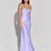 Eureka EK136 Long Glitter Jersey Gown Open Leg Slit(Eureka Ek136 Long Glitter Jersey Gown Open Leg Slit) -Dress Promotion Store EK136LILAC 4