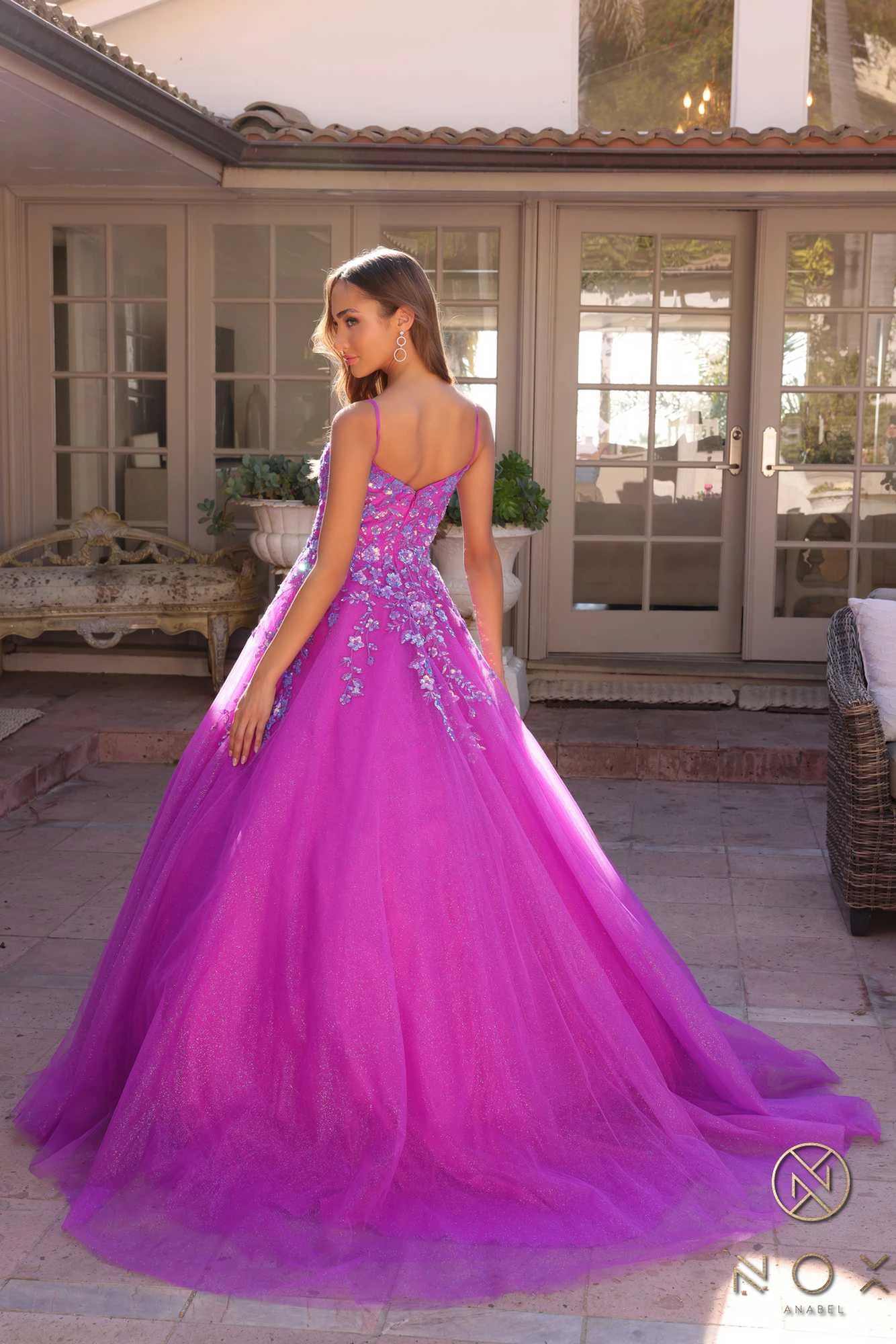 Nox Anabel H1464 Square Neck Poofy A-Line Quinceanera Gown(Nox Anabel H1464 Square Neck Poofy A Line Quinceanera Gown) 10 Nox Anabel H1464 Square Neck Poofy A-Line Quinceanera Gown(Nox Anabel H1464 Square Neck Poofy A Line Quinceanera Gown) - Image 8