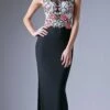 Cinderella Divine HW11 Cut-Out Back Sleeveless Long Dress(Cut Out Back Sleeveless Long Formal Dress) 2 Cinderella Divine HW11 Cut-Out Back Sleeveless Long Dress(Cut Out Back Sleeveless Long Formal Dress) -Dress Promotion Store HW11 black