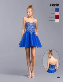 CLEARANCE - Aspeed S2040 Sweetheart Neckline Strapless Short Dress (Size 3XL)(Clearance Aspeed S2040 Sweetheart Neckline Strapless Short Dress Size 3xl) -Dress Promotion Store S2040 aspeed cover 01203b99 8e45 4f0c 92e3 cd5317904de0