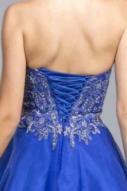 CLEARANCE - Aspeed S2040 Sweetheart Neckline Strapless Short Dress (Size 3XL)(Clearance Aspeed S2040 Sweetheart Neckline Strapless Short Dress Size 3xl) -Dress Promotion Store S2040 aspeed royal blue zoom back 54ad246e dad9 43b6 8388 ab3cbb09f3b5