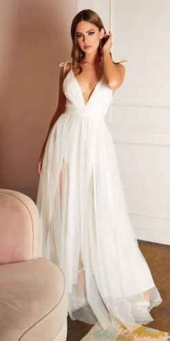 Amoris By Cinderella Divine SE005P (Pre-pack)(Amoris By Cinderella Divine Se005p Pre Pack) -Dress Promotion Store SE005P cinderella divine off white 1