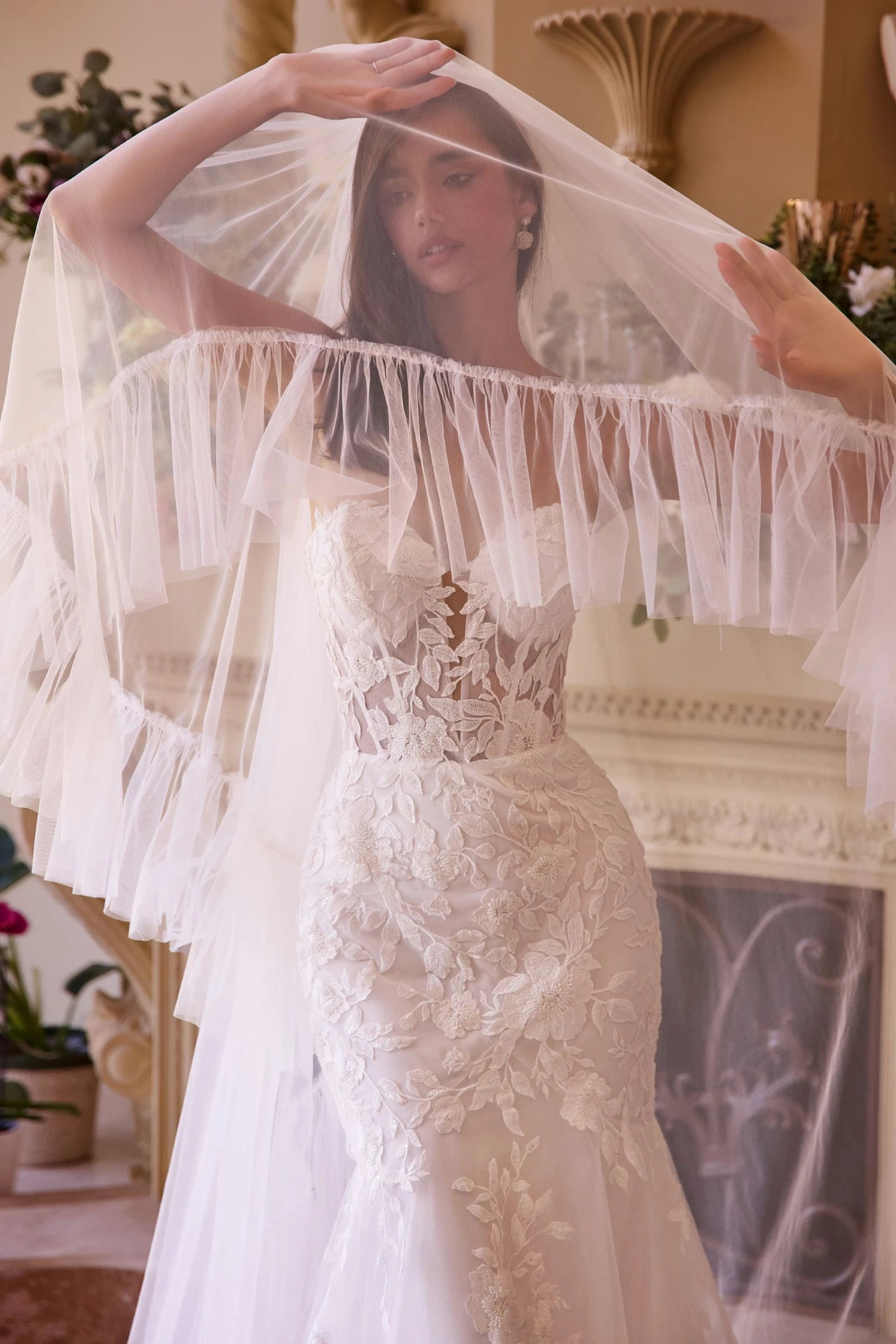 Andrea & Leo WL033 Dress Strapless Mermaid Bridal Gown & Sleeves(Andrea Leo Wl033 Dress Strapless Mermaid Bridal Gown Sleeves) 6 Andrea & Leo WL033 Dress Strapless Mermaid Bridal Gown & Sleeves(Andrea Leo Wl033 Dress Strapless Mermaid Bridal Gown Sleeves) - Image 4