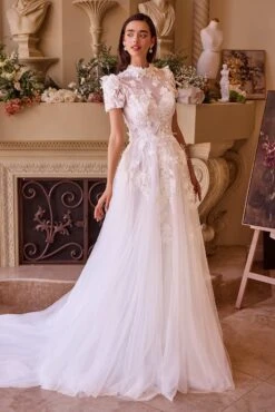 Andrea & Leo WL040 Wedding Dress Two Looks-in-One Design(Andrea Leo Wl040 Wedding Dress Two Looks In One Design)