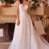 Andrea & Leo WL052 Dress Deep Sweetheart Strapless Bridal Ball Gown(Andrea Leo Wl052 Dress Deep Sweetheart Strapless Bridal Ball Gown)