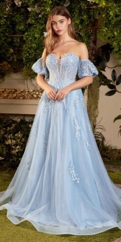 Andrea & Leo A1046 Long A-Line Willow Gown(Long A Line Willow Gown By Andrea Leo A1046)