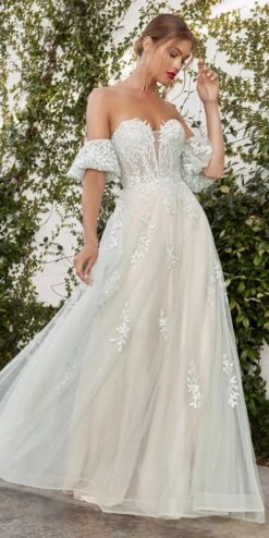 Andrea & Leo A1046 Long A-Line Willow Gown(Long A Line Willow Gown By Andrea Leo A1046) -Dress Promotion Store a1046 sage 1