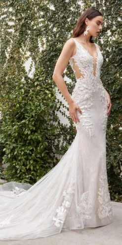 Andrea & Leo A1072W Avery Lace Wedding Gown(Avery Lace Wedding Gown By Andrea Leo A1072w) -Dress Promotion Store a1072w 2