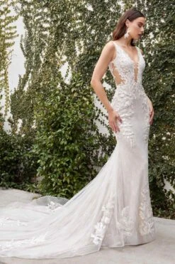 Andrea & Leo A1072W Avery Lace Wedding Gown(Avery Lace Wedding Gown By Andrea Leo A1072w) -Dress Promotion Store a1072w 2 Copy