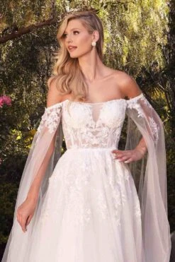 Andrea & Leo A1080W Isabel Wedding Gown(Isabel Wedding Gown By Andrea Leo A1080w) -Dress Promotion Store a1080 2