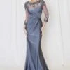 Juno M1040 Dress Luxe Embroidered Sheer Draped Gown(Juno M1040 Dress Luxe Embroidered Sheer Draped Gown) 2 Juno M1040 Dress Luxe Embroidered Sheer Draped Gown(Juno M1040 Dress Luxe Embroidered Sheer Draped Gown) -Dress Promotion Store juno m1040 gray f1 3066x4599 1