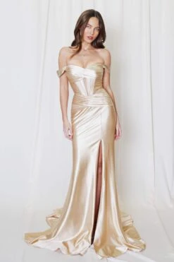 Juno M1043 Dress Off The Shoulder Satin Gown(Juno M1043 Dress Off The Shoulder Satin Gown) 11 Juno M1043 Dress Off The Shoulder Satin Gown(Juno M1043 Dress Off The Shoulder Satin Gown) -Dress Promotion Store juno m1043 champagne f1w 3066x4599 1