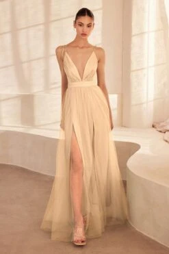 Amoris By Cinderella Divine SE005(Amoris By Cinderella Divine Se005p) 25 Amoris By Cinderella Divine SE005(Amoris By Cinderella Divine Se005p) -Dress Promotion Store se005p champagne fornt