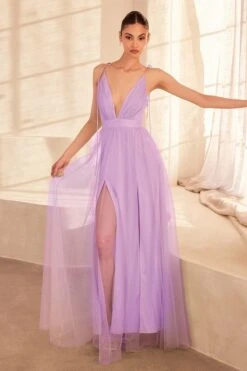 Amoris By Cinderella Divine SE005(Amoris By Cinderella Divine Se005p) 40 Amoris By Cinderella Divine SE005(Amoris By Cinderella Divine Se005p) -Dress Promotion Store se005p lavender front