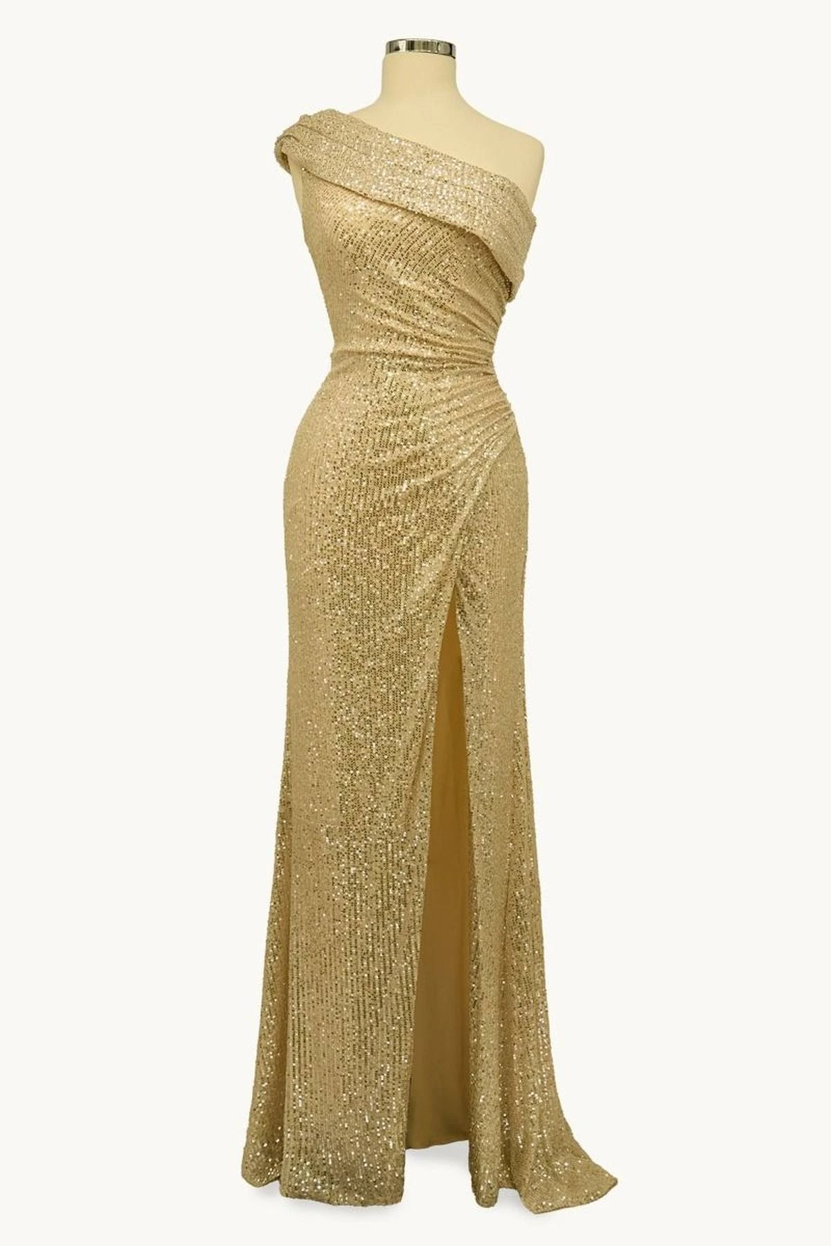 Ladivine Amoris T806 One Shoulder Evening Sequin Dress Leg Slit(Ladivine T806 One Shoulder Evening Sequin Dress Leg Slit) 6 Ladivine Amoris T806 One Shoulder Evening Sequin Dress Leg Slit(Ladivine T806 One Shoulder Evening Sequin Dress Leg Slit) - Image 4