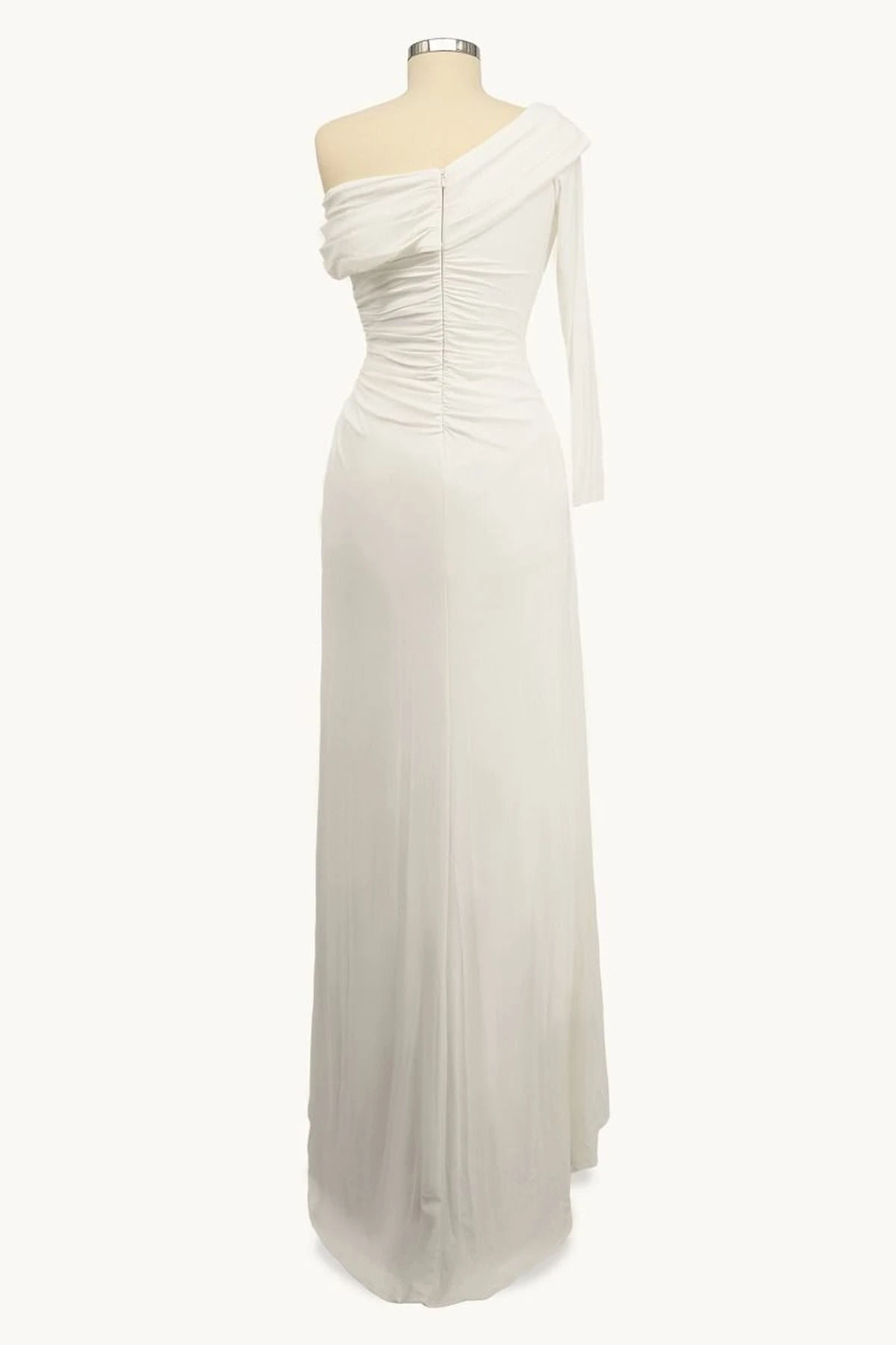 Ladivine Amoris T808 One Sleeve Off Shoulder Fitted Gown With Slit(Ladivine T808 One Sleeve Off Shoulder Fitted Gown With Slit) 8 Ladivine Amoris T808 One Sleeve Off Shoulder Fitted Gown With Slit(Ladivine T808 One Sleeve Off Shoulder Fitted Gown With Slit) - Image 6