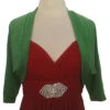Mid Length Green Bolero Jacket Stretch Shrug Bridal Wedding Jacket(Mid Length Green Bolero Jacket Stretch Shrug Bridal Wedding Jacket) -Dress Promotion Store yhst 94935736666794 2454 505451322