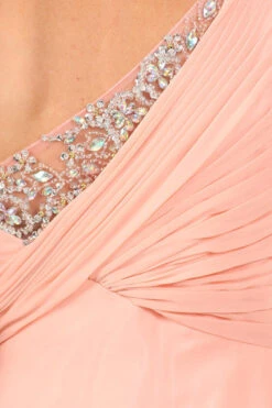 Eureka 2525 One Shoulder Ruched Chiffon Long Dress(One Shoulder Ruched Chiffon Jade Long Prom Dress) -Dress Promotion Store yhst 94935736666794 2454 864043798 4e5e4442 7deb 4829 88f4 cf4d4e5749ac