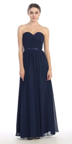 Eureka 2800 Belted Waist Ruched Long A-Line Dress(Belted Waist Ruched Long A Line Champagne Formal Dress) -Dress Promotion Store yhst 94935736666794 2454 98635935 5277e354 1aa7 4318 a550 78623e5fb855