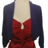Mid Length Purple Bolero Jacket Stretch Shrug Bridal Wedding Jacket(Mid Length Purple Bolero Jacket Stretch Shrug Bridal Wedding Jacket) -Dress Promotion Store yhst 94935736666794 2454 993679448