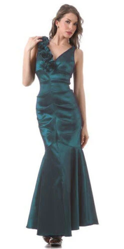 Celavie 2207L Mermaid Dress Long Satin Flower Strap Flaired Skirt(Mermaid Gown Plum Dress Long Satin Flower Strap Flaired Skirt) -Dress Promotion Store yhst 94935736666794 2457 1208264194 cf8590e1 e42f 421f b6c9 b1cf8a0927b4