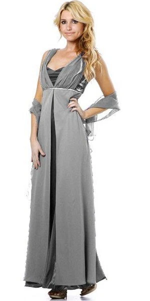 CLEARANCE - Eureka 1146 Long Sleeveless Belted Empire Waist Gown (Size L)(Long Sleeveless Belted Empire Waist Black Concert Gown) 13 CLEARANCE - Eureka 1146 Long Sleeveless Belted Empire Waist Gown (Size L)(Long Sleeveless Belted Empire Waist Black Concert Gown) - Image 11