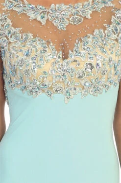 Celavie 5003 Sexy Floor Length Formal Gown Front Slit Open Back(Sexy Floor Length Formal Gown Coral Front Slit Open Back) -Dress Promotion Store yhst 94935736666794 2457 1753503045 6fb9bfea f6d9 465d 9738 dbd9fb63e550