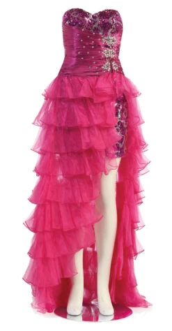 CLEARANCE - Eureka 2333 Long Ruffled Skirt Strapless Green Prom Dress (Size L)(Clearance Eureka 2333 Long Ruffled Skirt Strapless Green Prom Dress Size L) -Dress Promotion Store yhst 94935736666794 2458 311165188 3e2068b0 3578 4b06 81b1 ffc2fb5204fd